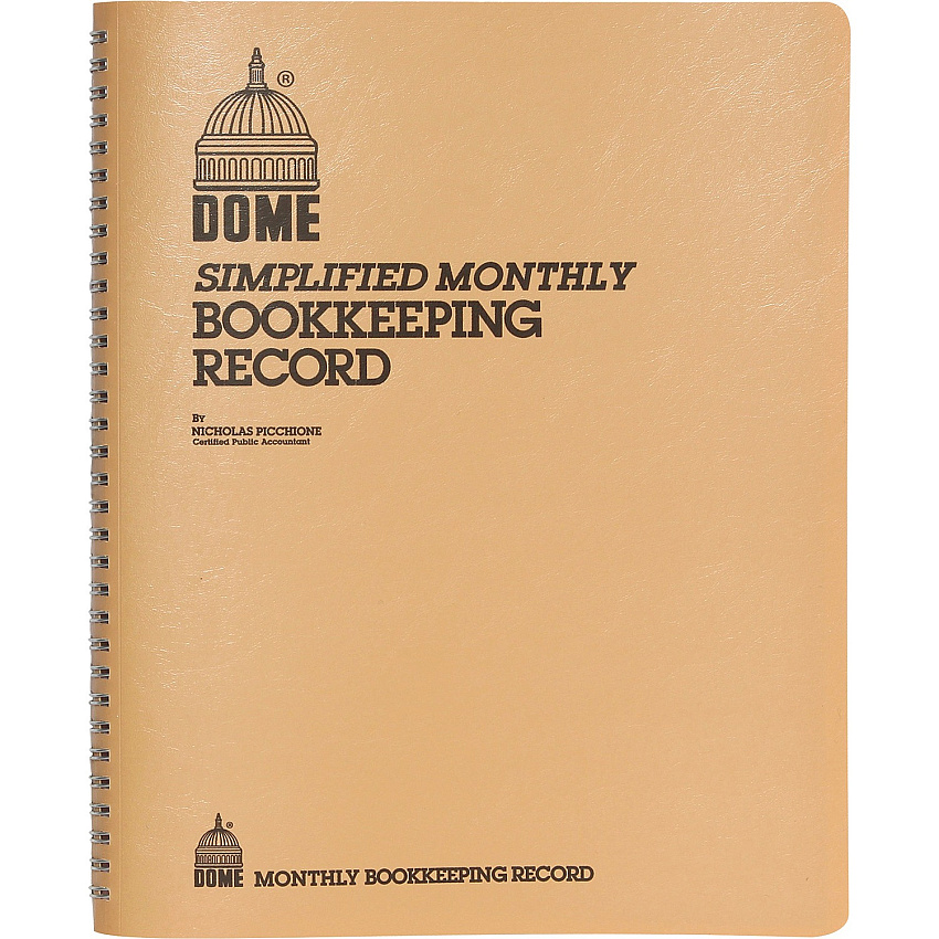 Dome Bookkeeping Record Book (DOM612)