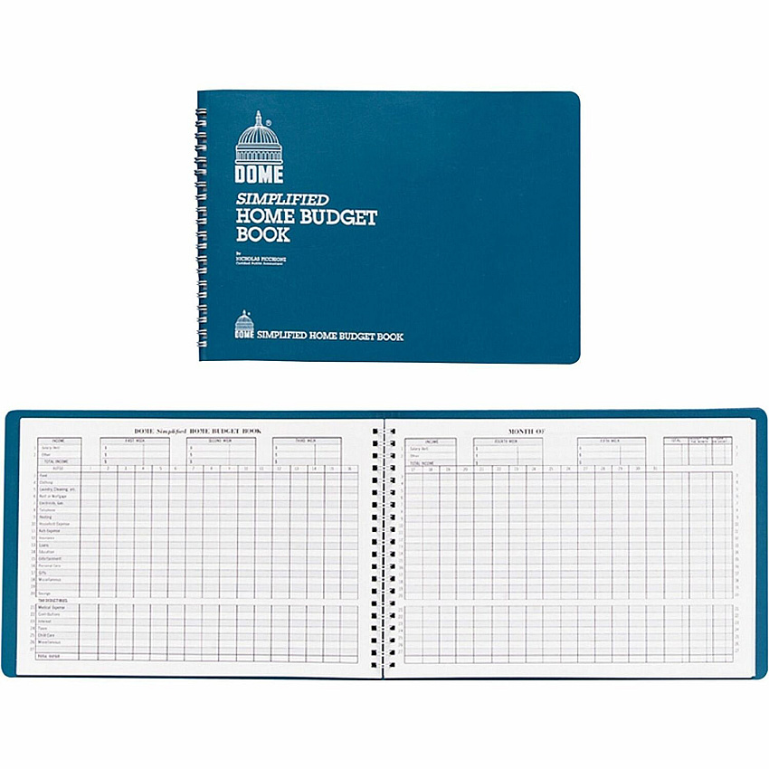 Dome Simplified Home Budget Book (DOM840)