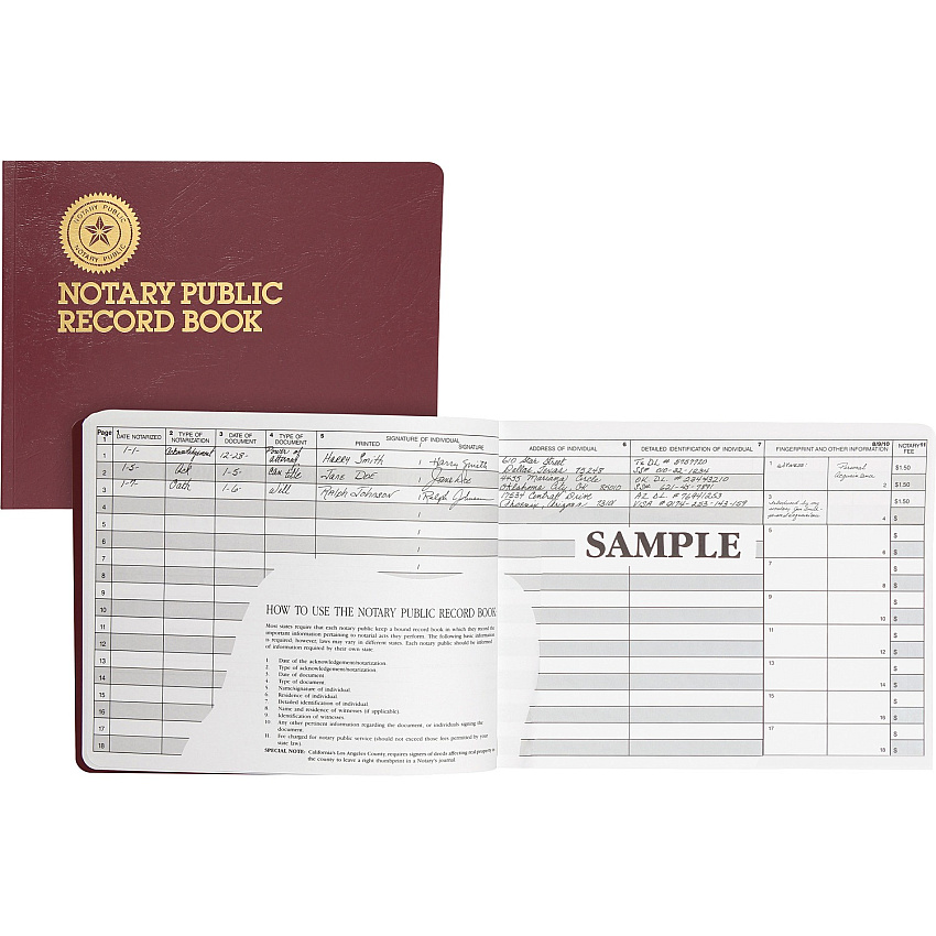 Dome Notary Public Book (DOM880)