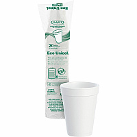 Dart 14 oz Squat Insulated Foam Cups (DCC14J16)