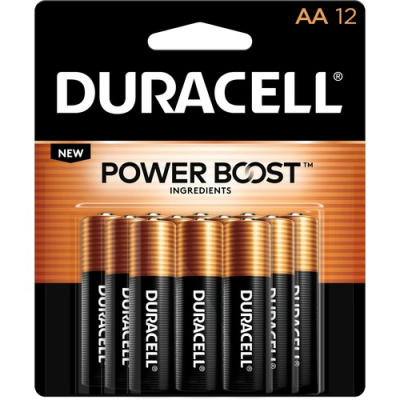Duracell Coppertop Alkaline AA Batteries (MN15RT12Z)
