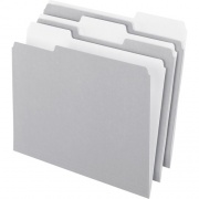 Pendaflex 1/3 Tab Cut Letter Recycled Top Tab File Folder (15213GRA)