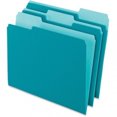 Pendaflex 1/3 Tab Cut Letter Recycled Top Tab File Folder (15213TEA)