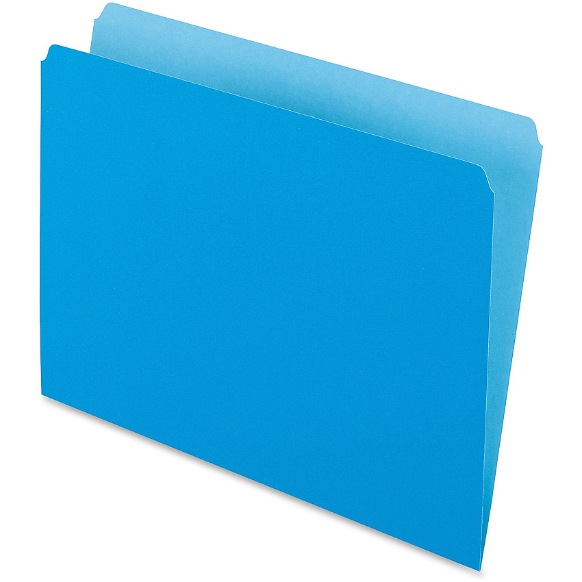 Pendaflex Letter Recycled Top Tab File Folder (PFX152BLU)