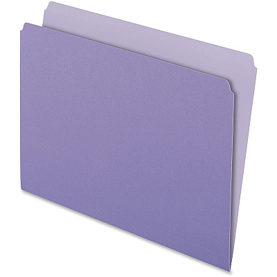 Pendaflex Letter Recycled Top Tab File Folder (PFX152LAV)