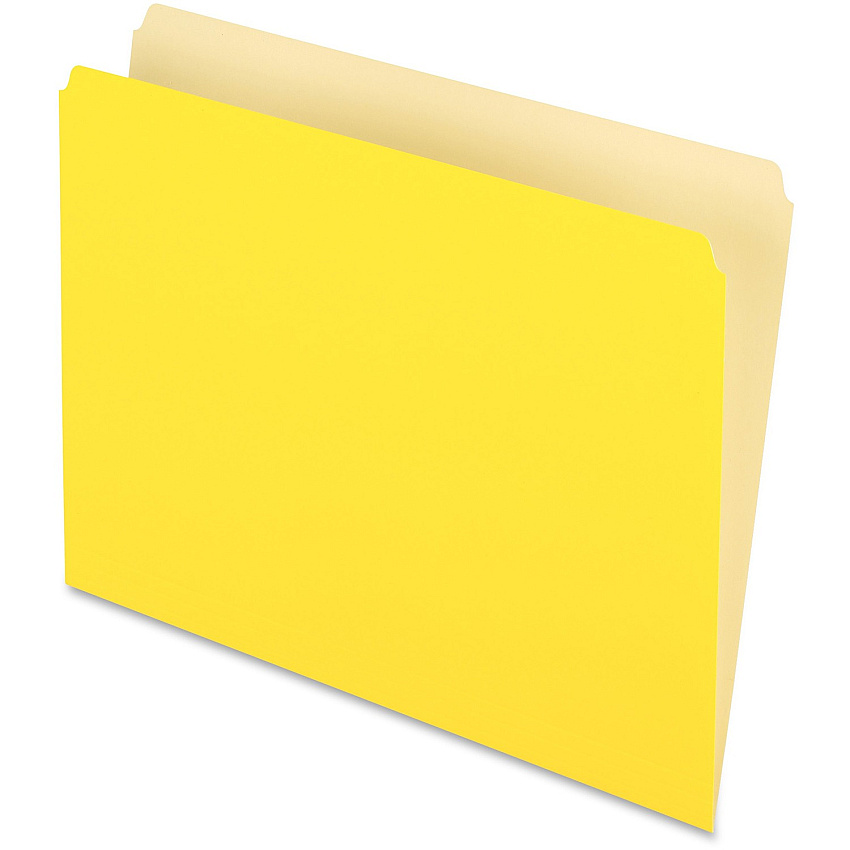 Pendaflex Letter Recycled Top Tab File Folder (PFX152YEL)