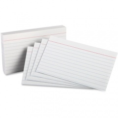 Oxford Printable Index Card - White - 10% Recycled Content (31)