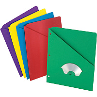 Pendaflex Slash Pocket 3-hole Project Folders (PFX32940PK)