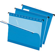 Pendaflex 1/5 Tab Cut Letter Recycled Hanging Folder (PFX415215BLU)