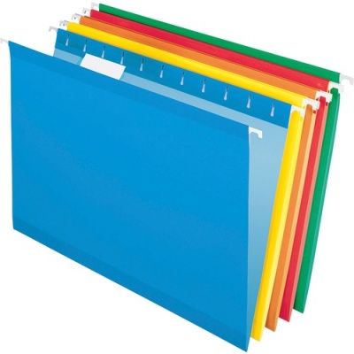 Pendaflex 1/5 Tab Cut Legal Recycled Hanging Folder (415315ASST)