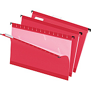 Pendaflex 1/5 Tab Cut Legal Recycled Hanging Folder (PFX415315RED)