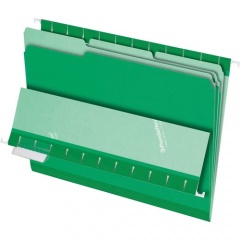 Pendaflex 1/3 Tab Cut Letter Recycled Top Tab File Folder (421013BGR)