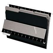 Pendaflex 1/3 Tab Cut Letter Recycled Top Tab File Folder (PFX421013BLA)