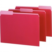 Pendaflex 1/3 Tab Cut Letter Recycled Top Tab File Folder (421013RED)