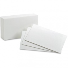 Oxford Blank Index Cards (50)