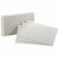Oxford Ruled Index Cards (OXF51)