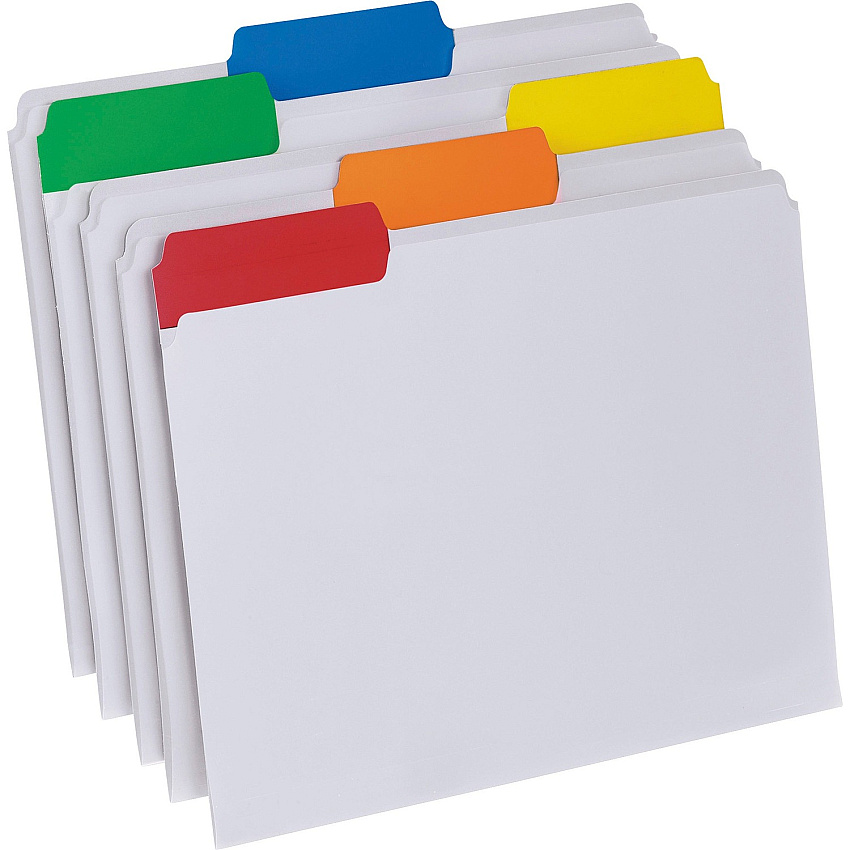 Pendaflex EasyView 1/3 Tab Cut Letter Top Tab File Folder (PFX55702)