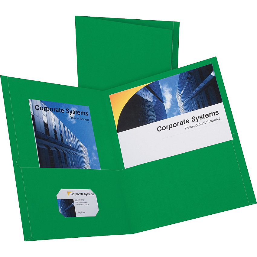 Oxford Letter Recycled Pocket Folder (OXF57556)