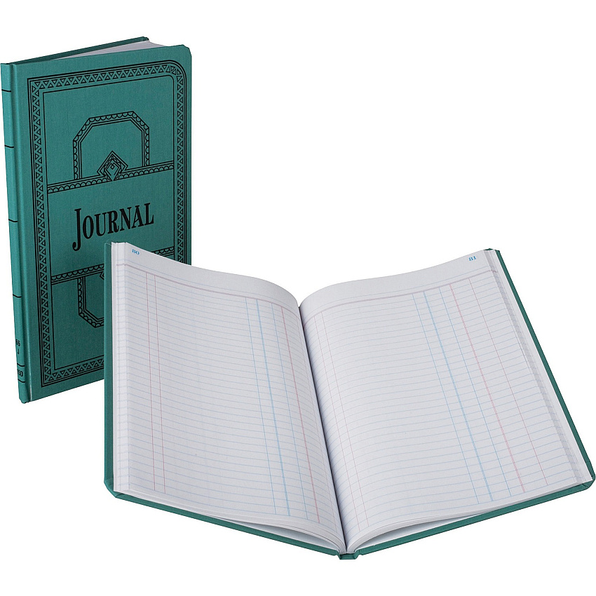 Boorum & Pease Boorum 66 Series Blue Canvas Journal Books (BOR66150J)