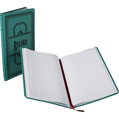 Boorum & Pease Boorum 66 Series Blue Canvas Record Books (BOR66150R)