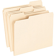 Pendaflex 1/3 Tab Cut Letter Recycled Top Tab File Folder (PFX74520)