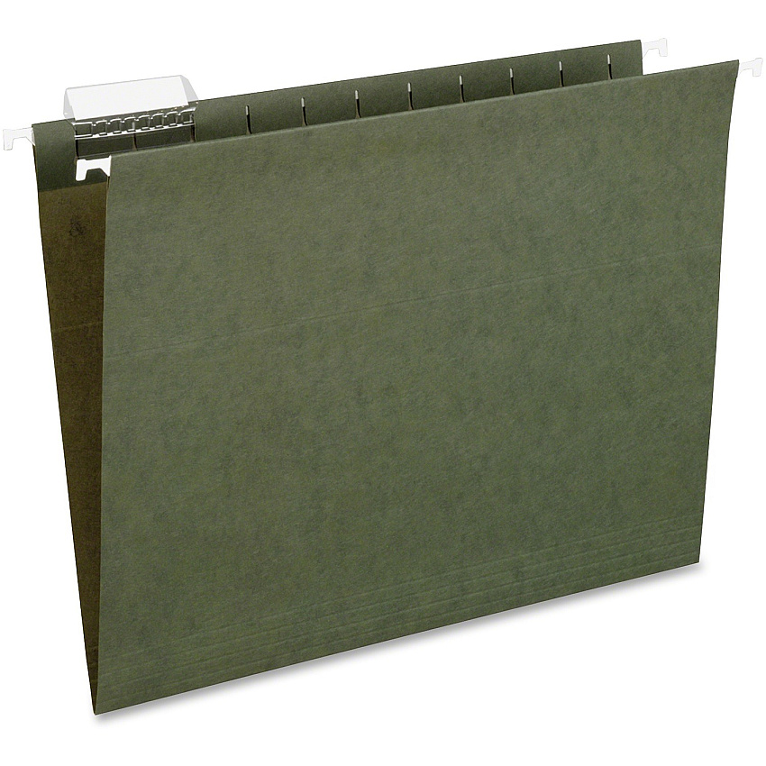 Pendaflex Essentials 1/5 Tab Cut Letter Recycled Hanging Folder (PFX81602)