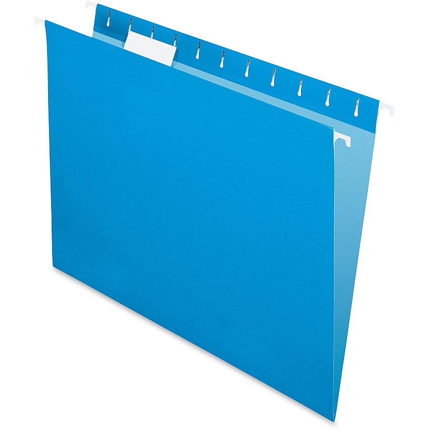 Pendaflex Essentials 1/5 Tab Cut Letter Recycled Hanging Folder (PFX81603)