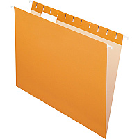 Pendaflex Essentials 1/5 Tab Cut Letter Recycled Hanging Folder (PFX81607)