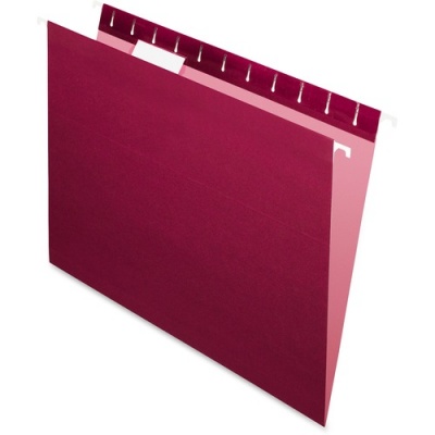 Pendaflex Essentials 1/5 Tab Cut Letter Recycled Hanging Folder (81613)
