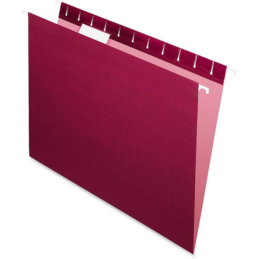 Pendaflex Essentials 1/5 Tab Cut Letter Recycled Hanging Folder (PFX81613)