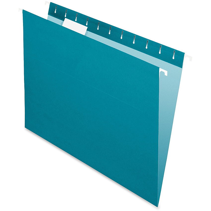 Pendaflex Essentials 1/5 Tab Cut Letter Recycled Hanging Folder (PFX81614)