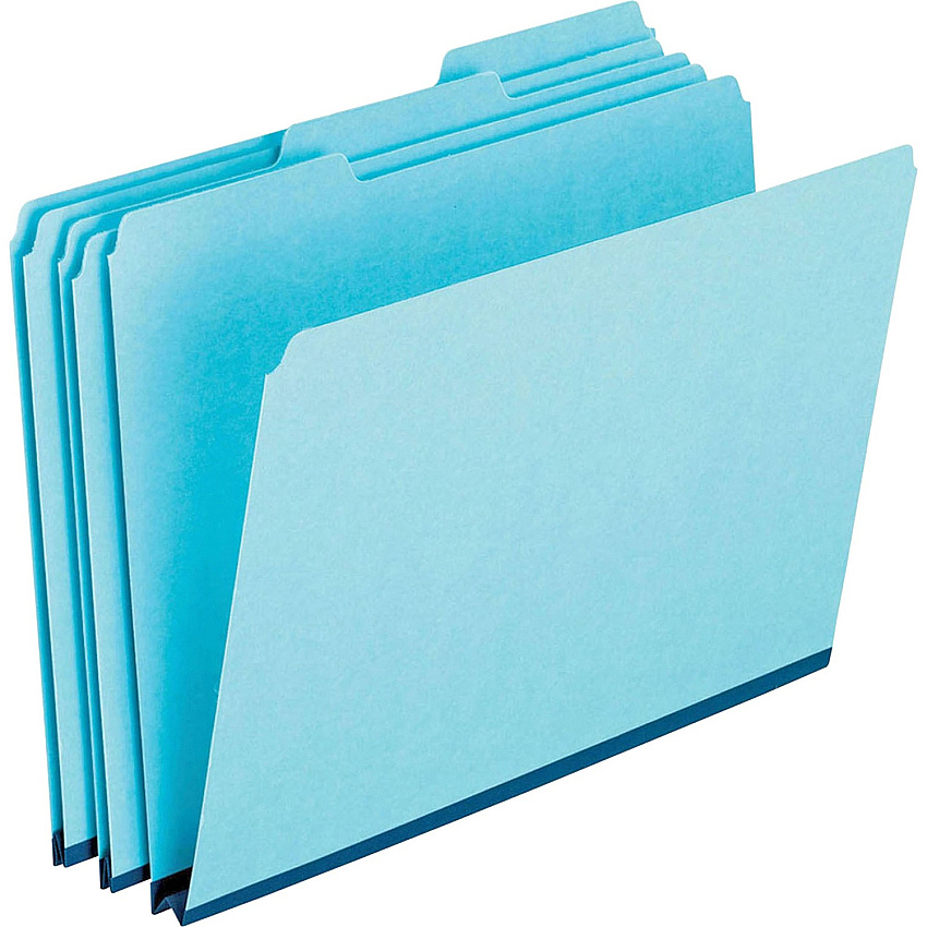 Pendaflex 1/3 Tab Cut Letter Recycled Top Tab File Folder (PFX9200T13)