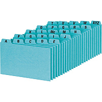 Oxford A-Z Tabs Index Card Guides (OXFP6925)