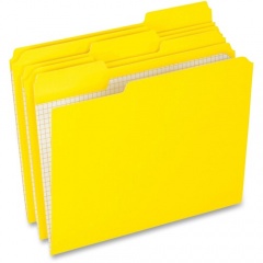 Pendaflex 1/3 Tab Cut Letter Recycled Top Tab File Folder (R15213YEL)