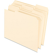 Pendaflex 1/3 Tab Cut Letter Recycled Top Tab File Folder (PFXR75213)