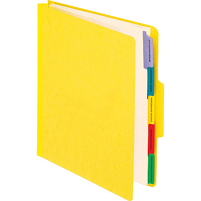 Pendaflex 1/3 Tab Cut Letter Recycled Organizer Folder (PFXSER1YEL)