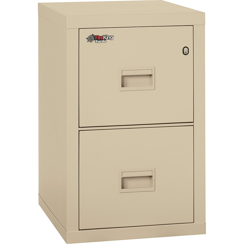 FireKing Insulated Turtle File Cabinet - 2-Drawer (FIR2R1822CPA)