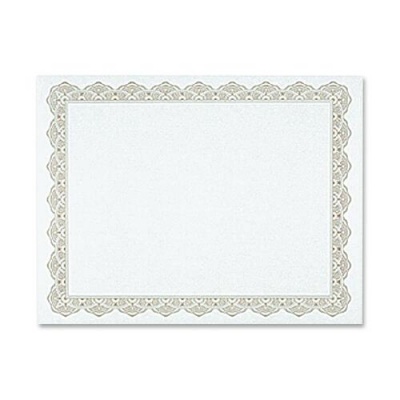 Geographics Blank Award Parchment Certificates (39451)