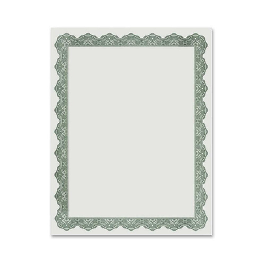 Geographics Blank Award Parchment Certificates (GEO39452)