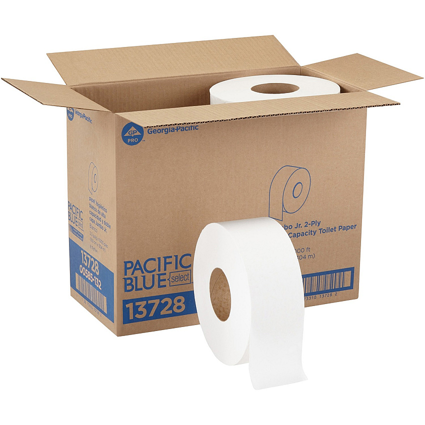 Pacific Blue Select Jumbo Jr. Toilet Paper (GPC13728)