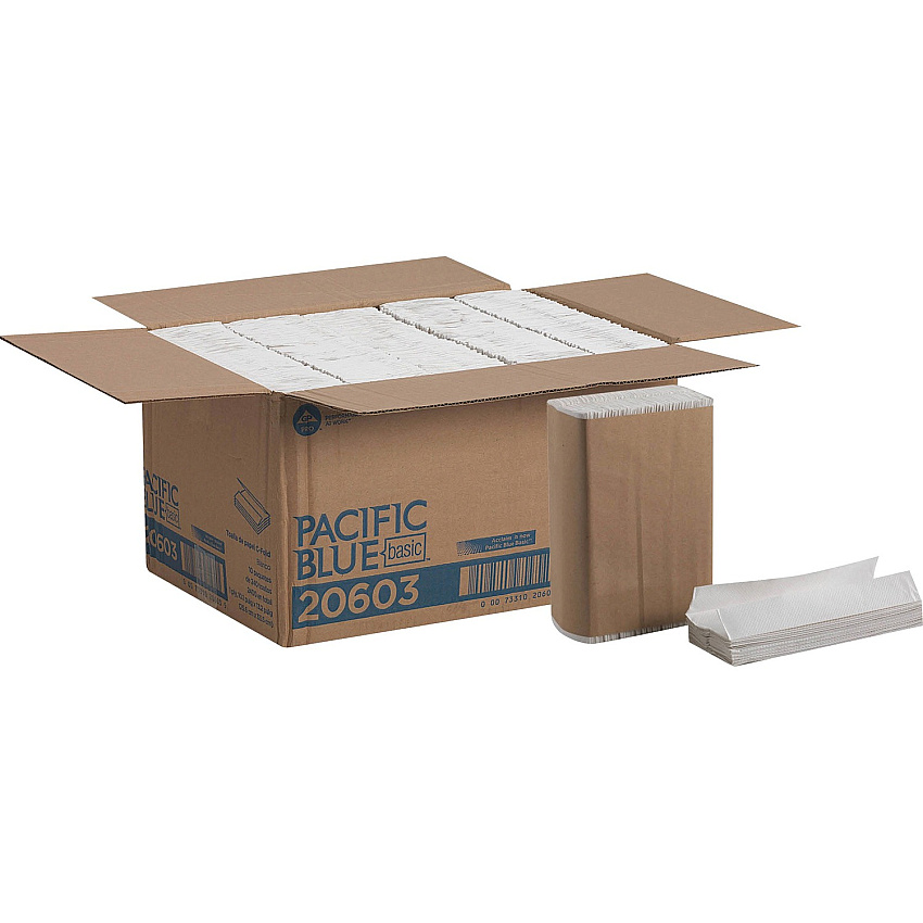 Pacific Blue Basic C-Fold Paper Towels (GPC20603)