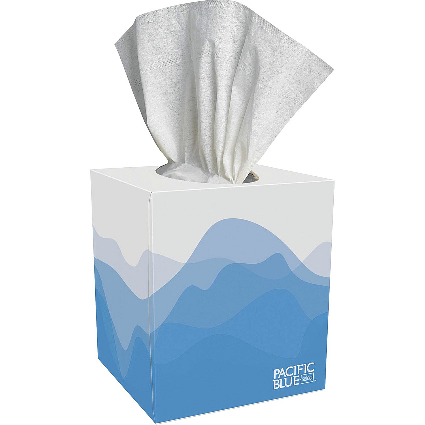 Pacific Blue Select Facial Tissue by GP Pro - Cube Box (GPC46200)