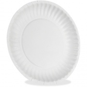 Dixie Uncoated Paper Plates by GP Pro (702622WNP6)