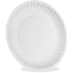 Dixie Uncoated Paper Plates by GP Pro (702622WNP6)