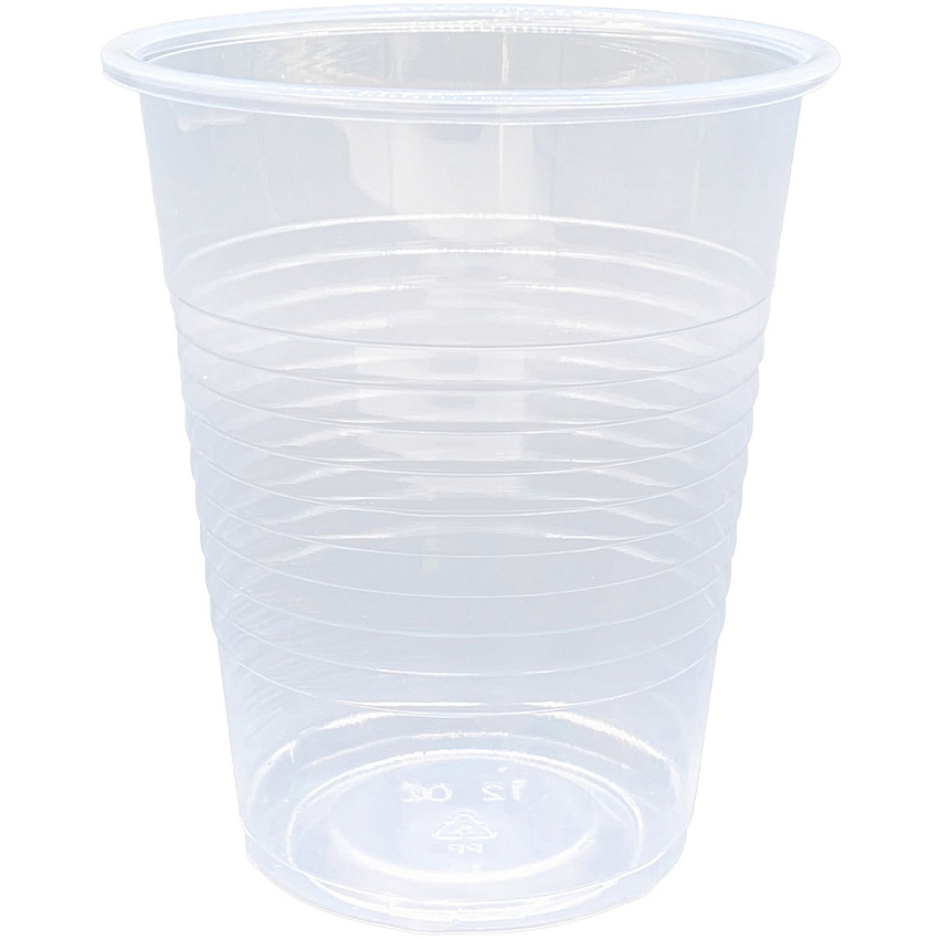 Genuine Joe 12 oz Transparent Beverage Cups (GJO10435)