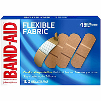 BAND-AID Flexible Fabric Adhesive Bandages (JOJ4444)