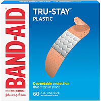 BAND-AID Tru-Stay Plastic Strips Adhesive Bandages (JOJ5635)