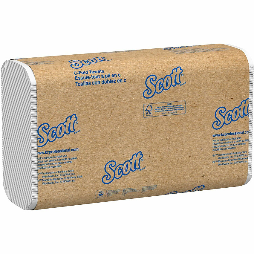 Scott Essential C Fold Paper Towels with Fast-Drying Absorbency Pockets (KCC01510)