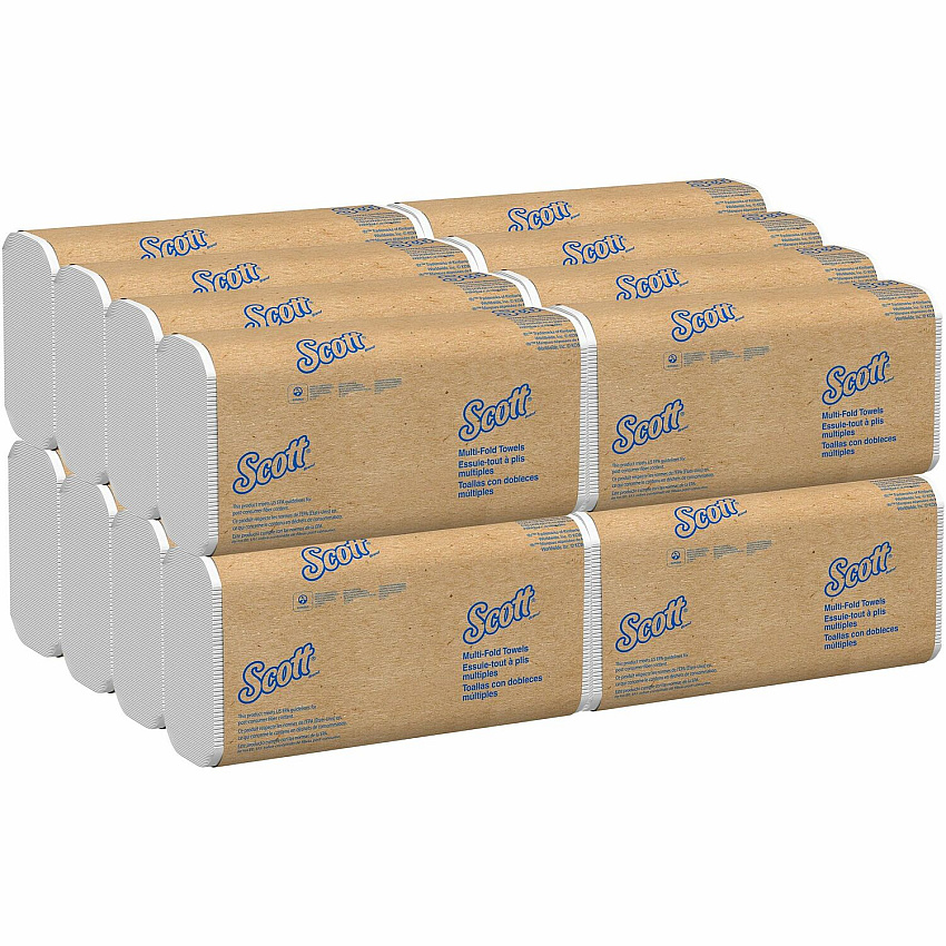 Scott Multifold Paper Towels with Absorbency Pockets (KCC01804)