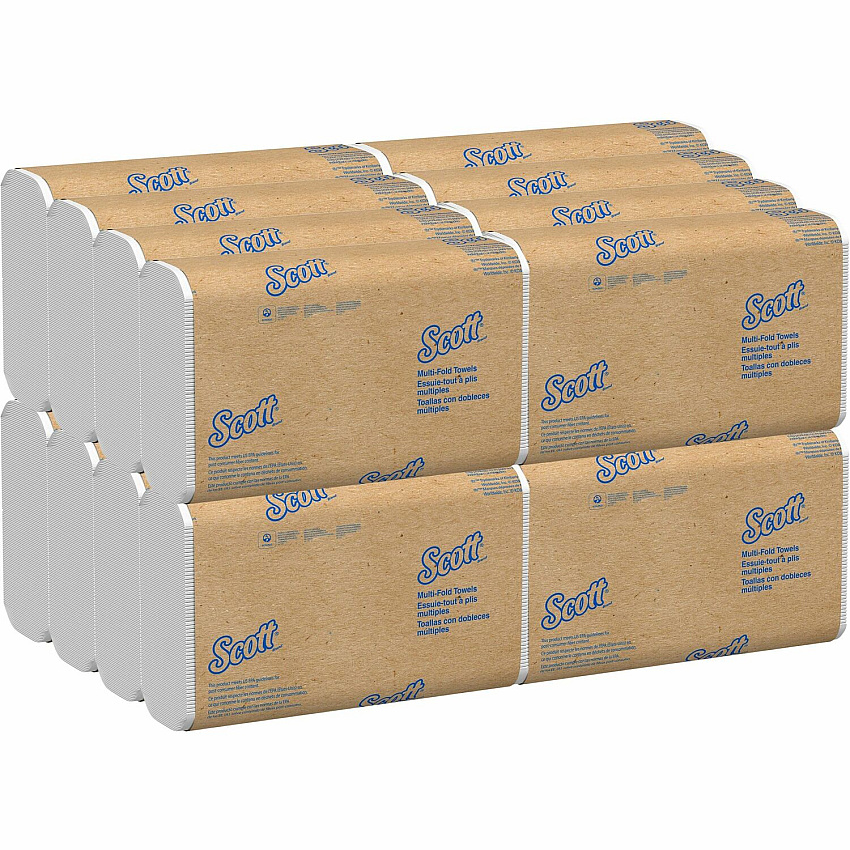Scott Multifold Paper Towels with Absorbency Pockets (KCC01840)